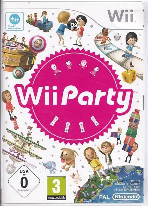 Wii Party - Nintendo Wii (B Grade) (Genbrug)